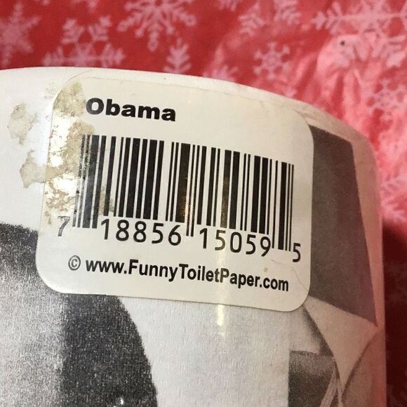 Brand R new old stock Obama toilet paper - Picture 4 of 4